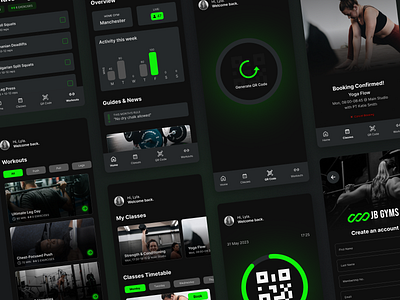 Gym App Redesign app app design fitness app gym app ui