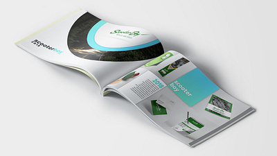 SCOOTER BOY company Profile book company profile design graphic design profile book year book