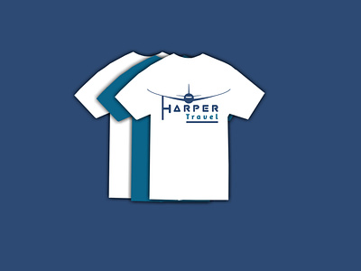 Harper Travel T-shirt design logo design logodesign logos