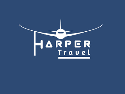 Harper Travel Logo logo logo design logodesign