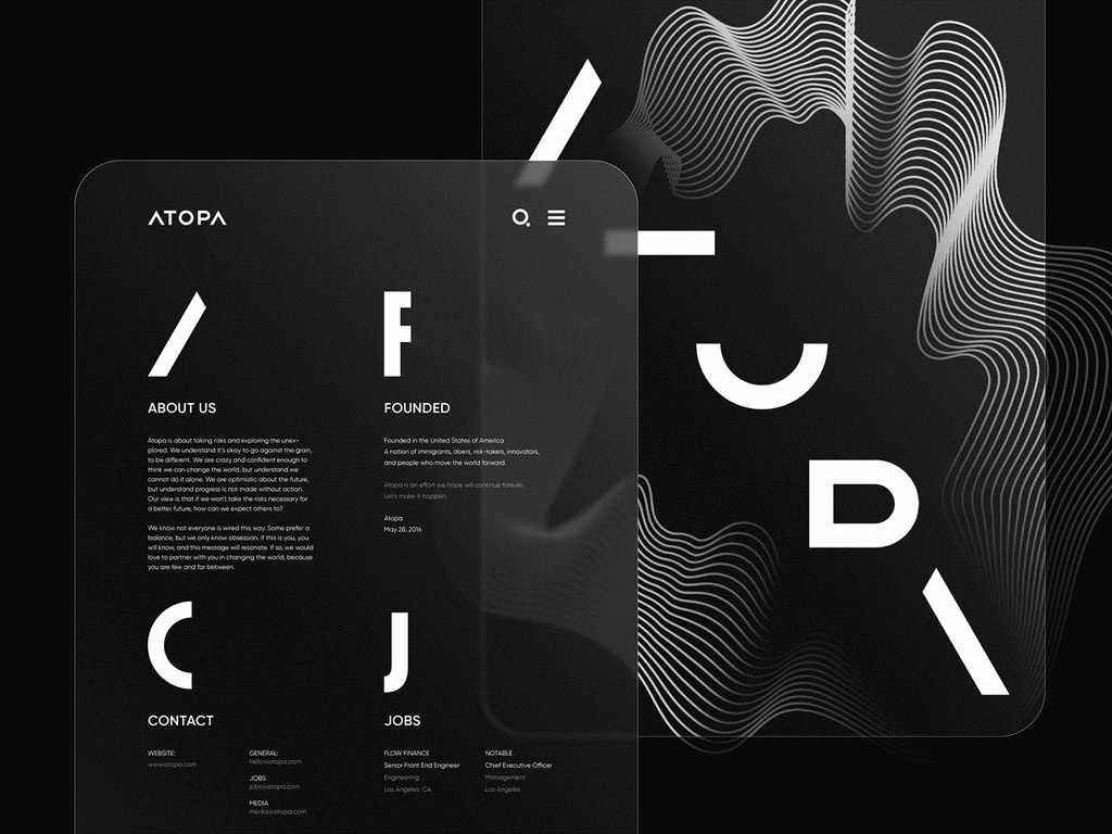 UI Design Section by Muhammad Abdullah on Dribbble