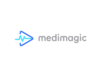 MediMagic - Case Study 3d app icon brand identity branding case study effendy healthcare icon identity learning letter m logo logo animation logomark magic medical medimagic motion graphics platform play logo