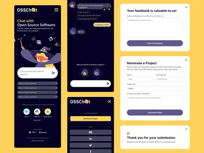 osschat.io UI chatgpt illustration robot ui