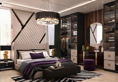Master Bedroom Interior Visualization 3D Modelling And Rendering 3d architectural rendering 3d bedroom rendering bedroom design master bedroom