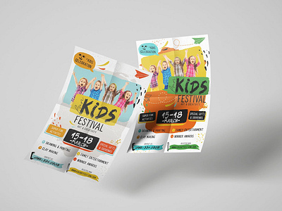 Kids Flyer Design animation branding design graphic design illustration logo vector
