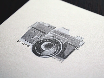 Exlibris Engraving art camera canon engraving exlibris film illustration photo photographer print