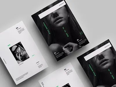 Minimalist Flyer Design branding design graphic design illustration typography vector