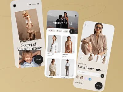 E-commerce - Mobile app app app design e commerce ecommerce fashion mobile app mobile app design mobile design mobile ui online shop shop