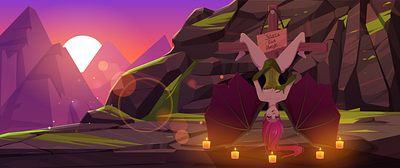 Devil Girl character design devil girl digital art vector illustration