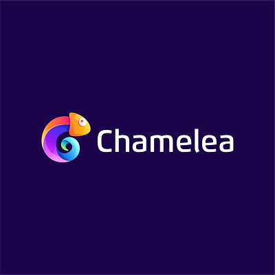 Chamelea app branding design graphic design illustration logo vector