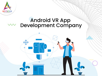 Appsinvo - Top Android VR App Development Company animation branding graphic design logo motion graphics ui