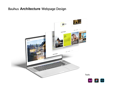 Residence Architecture landingpage uiux web webpage website