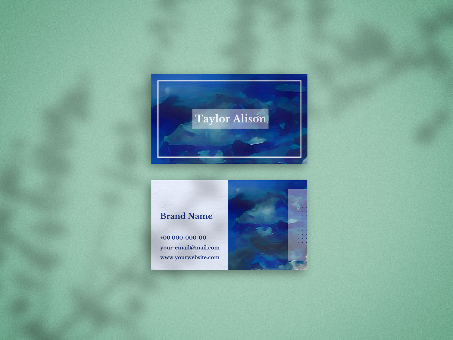 business-card-template-professional-canva-templates-by-bazalle-on