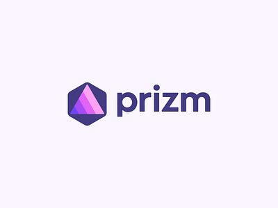 Simple Logo Design - Prism, Pyramid, Triangle, Gradient analytics artificial intelligence brand data design designer ecommerce geometric logo icon logo logodesign logotype modern prism pyramid saas simple logo software symbol tech