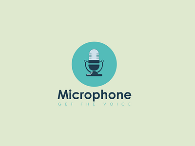 Microphone Logo Animation 2d 2d animation after effects animated animation branding creative design illustration logo logo animation logo intro logo reveal microphone motion design motion graphics reveal smooth ui workspace