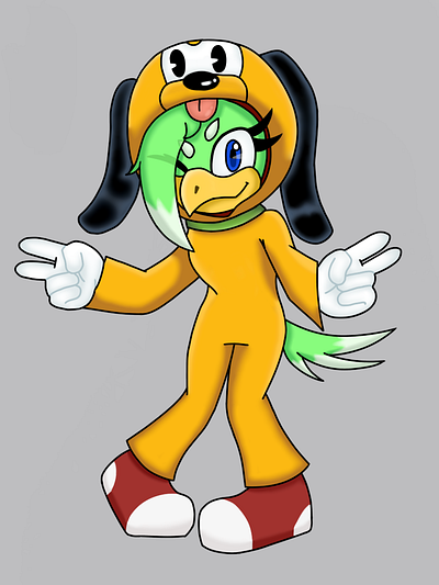 Syse The Parrot; Pluto Costume animal animals art artist design digitalart digitalartist digitalartwork disney drawing fancharacter fc illustration oc originalcharacter parrot pluto sega sonic sonic the hedgehog