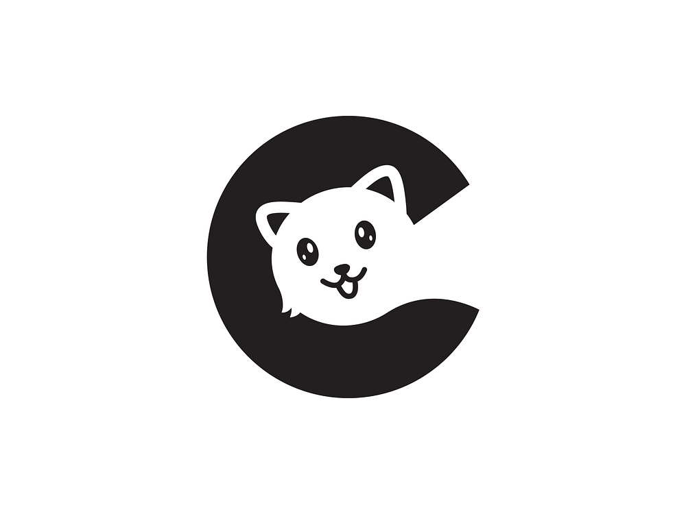 Letter C Cat designs, themes, templates and downloadable graphic