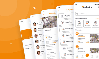 Drone Booking App booking app design design drone booking mobile app ui user experience design user interface design ux