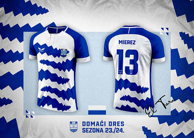 NK Osijek football jersey concept branding design digital art graphic design