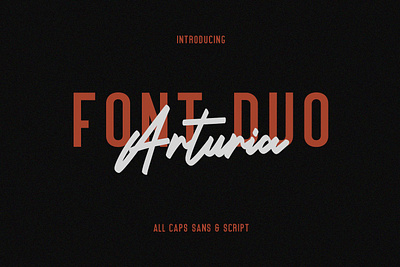 Arturia Script Sans Font Duo app branding design graphic design illustration logo typography ui ux vector