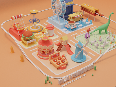 Playground 3d animation mod ui