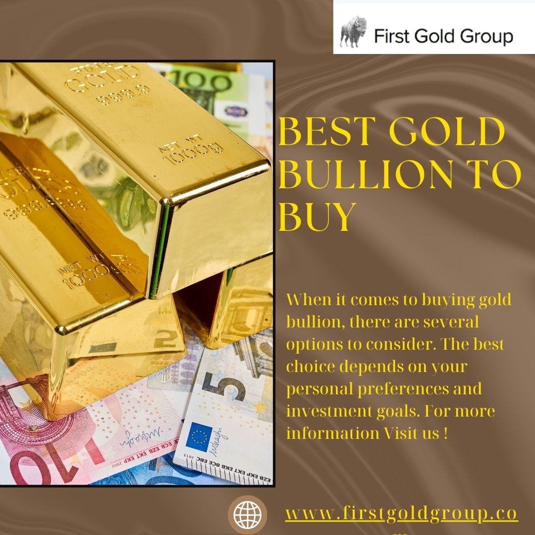 Best gold Bullion to buy by firstgoldgroup on Dribbble