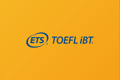 ETS TOEFL iBT branding graphic design