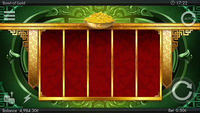 Bowl of gold gamedesign illustration slotgames ui