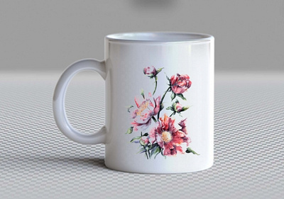 Flower mug design