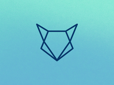 Blue Fox Branding Icon branding graphic design logo