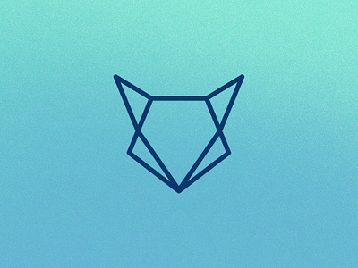 Blue Fox Branding Icon branding graphic design logo