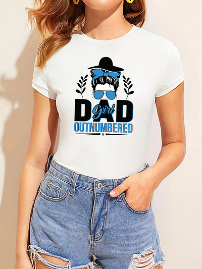 Father Day T-shirt Design dad family father day t shirt design funny fathers day t shirt matching father day t shirt papa