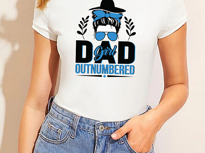 Father Day T-shirt Design dad family father day t shirt design funny fathers day t shirt matching father day t shirt papa