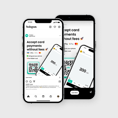 Trisbee PayApp Ads app branding design graphic design ui ux