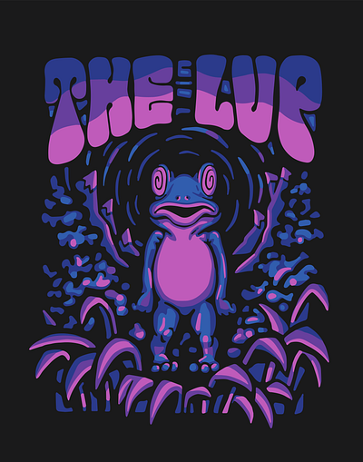 Trippy Toad T-shirt Design by John Chung on Dribbble