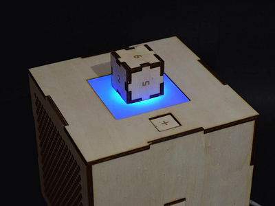 Lab ✷ Cubes api arduino cube design diy experiment music product rfid spotify ui