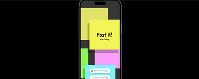 Post it! | note taking app prototype design by Eric Gomes on Dribbble