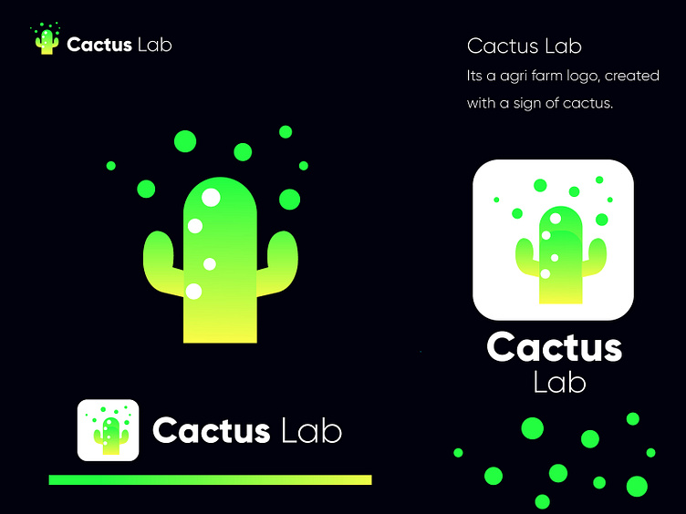 Cactus Logo, Branding, Logo Design by Md. Shorif Islam on Dribbble