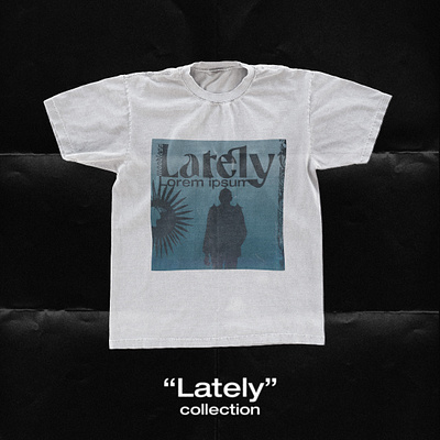 "Lately" branding graphic design logo