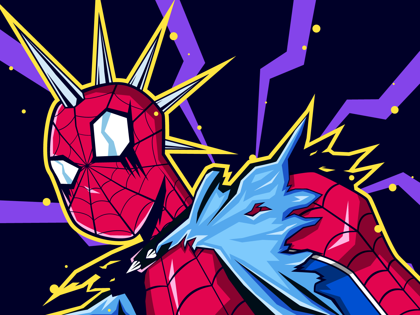 spiderpunk marvel and 3 more drawn by leonardovincent  Danbooru