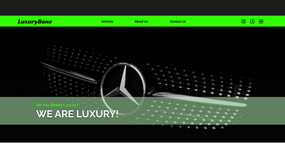 LUXURY BENZ - Car Rentals benz car rental cars cars website fastcars luxury mercedes benz rich ui website