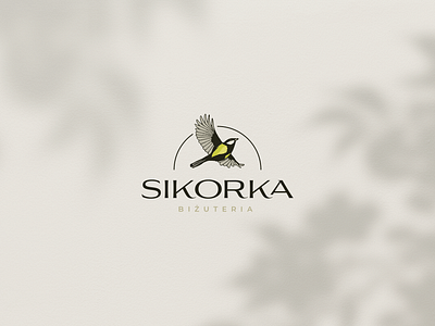 Sikorka logo design bird logo elegant logo illustrated logo jewellery logo logo logo design