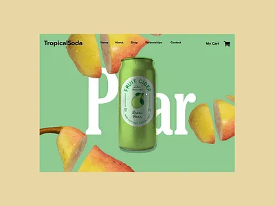 Soda Slider Effect 3d animation app branding design figma illustration logo ui ux vector