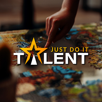 TALENT JUST DO IT LOGO DESIGN! 3d ad adobe adobephotoshop animation app branding design graphic design illustration logo motion graphics ui vector