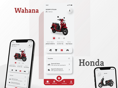 Wahana Honda homepage mobile app motorcycle