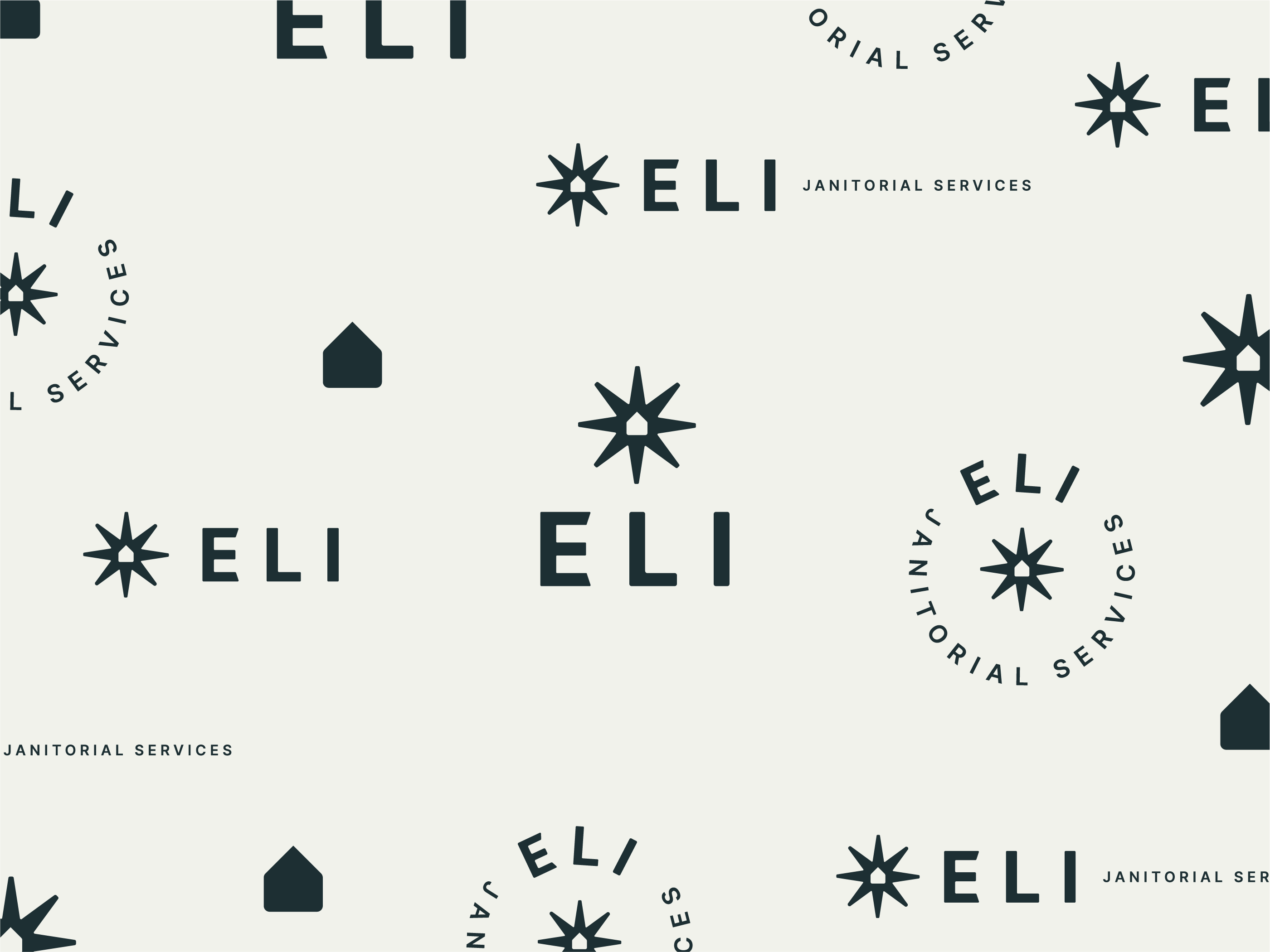 Eli Janitorial Brand Identity by Rachel Gillespie (Seer Design Co.) on ...