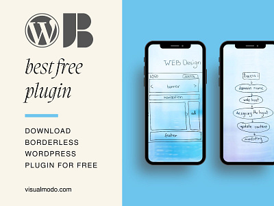 Download Borderless WordPress Plugin For Free design illustration plugins responsive site builder template theme ui web design wordpress