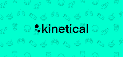 Kinetical Brand Identity Project branding clean graphic design kinetical logo modern outer outercompany playful social social media ui