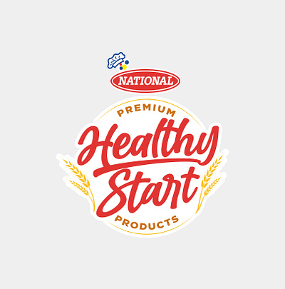 National Healthy Start Logo brand identity branding design graphic design logo vector