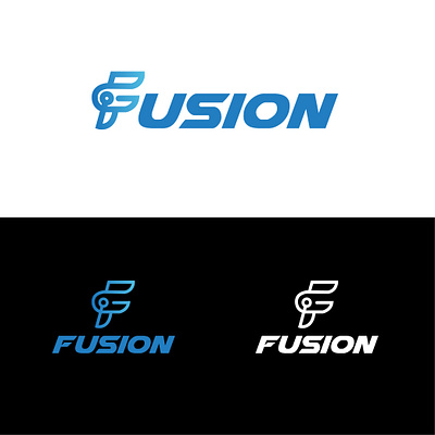 Fusion Logo Design (unused) best logo brand idendity branding design graphic design graphicaim grilled logo logo designer logo folio logologo logoroom unique logo vector